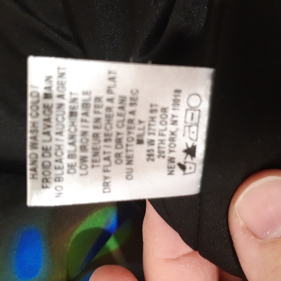 Milly Kaleidoscope Print Scuba Knit Skirt Size 6 - Picture 6 of 6